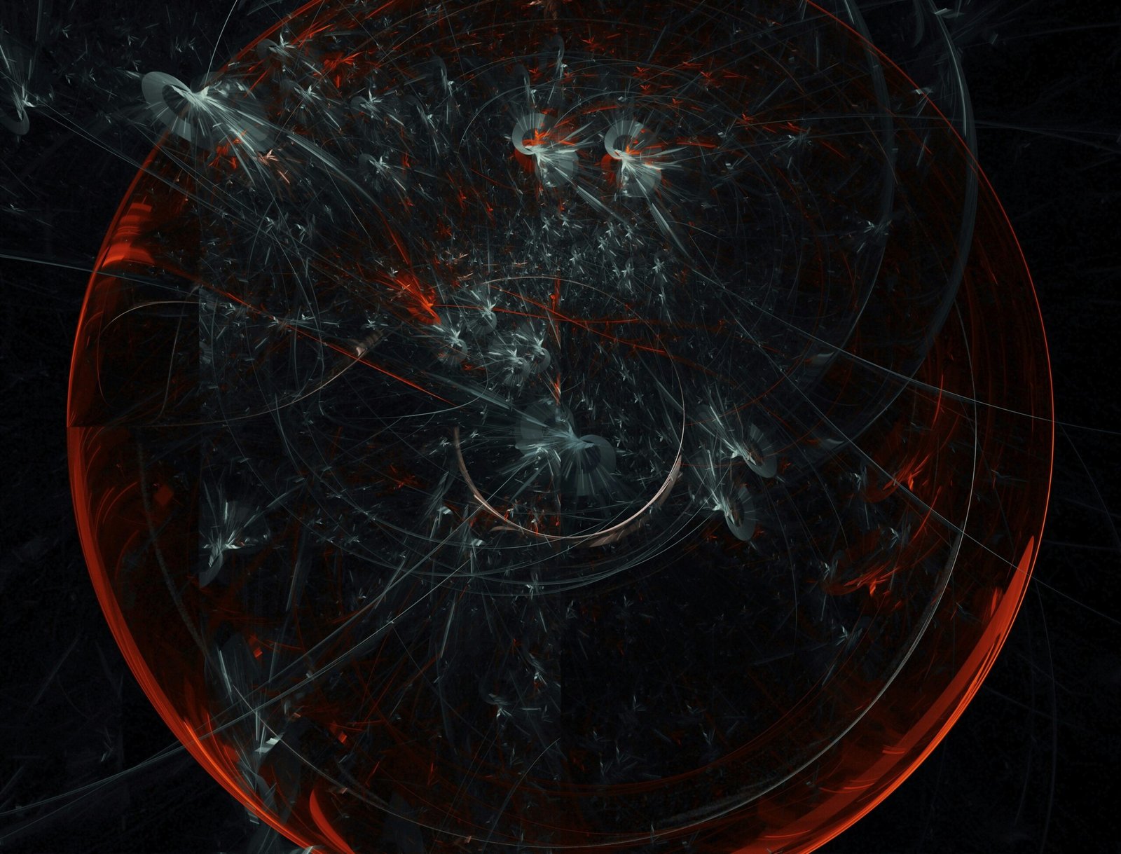 Infographic showing the growing amount of space debris in Earth's orbit