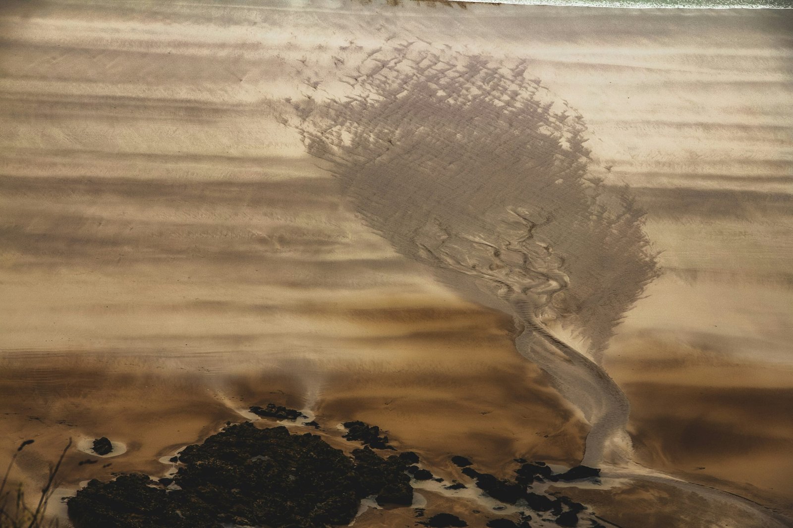 Satellite damaged by solar flare illustration