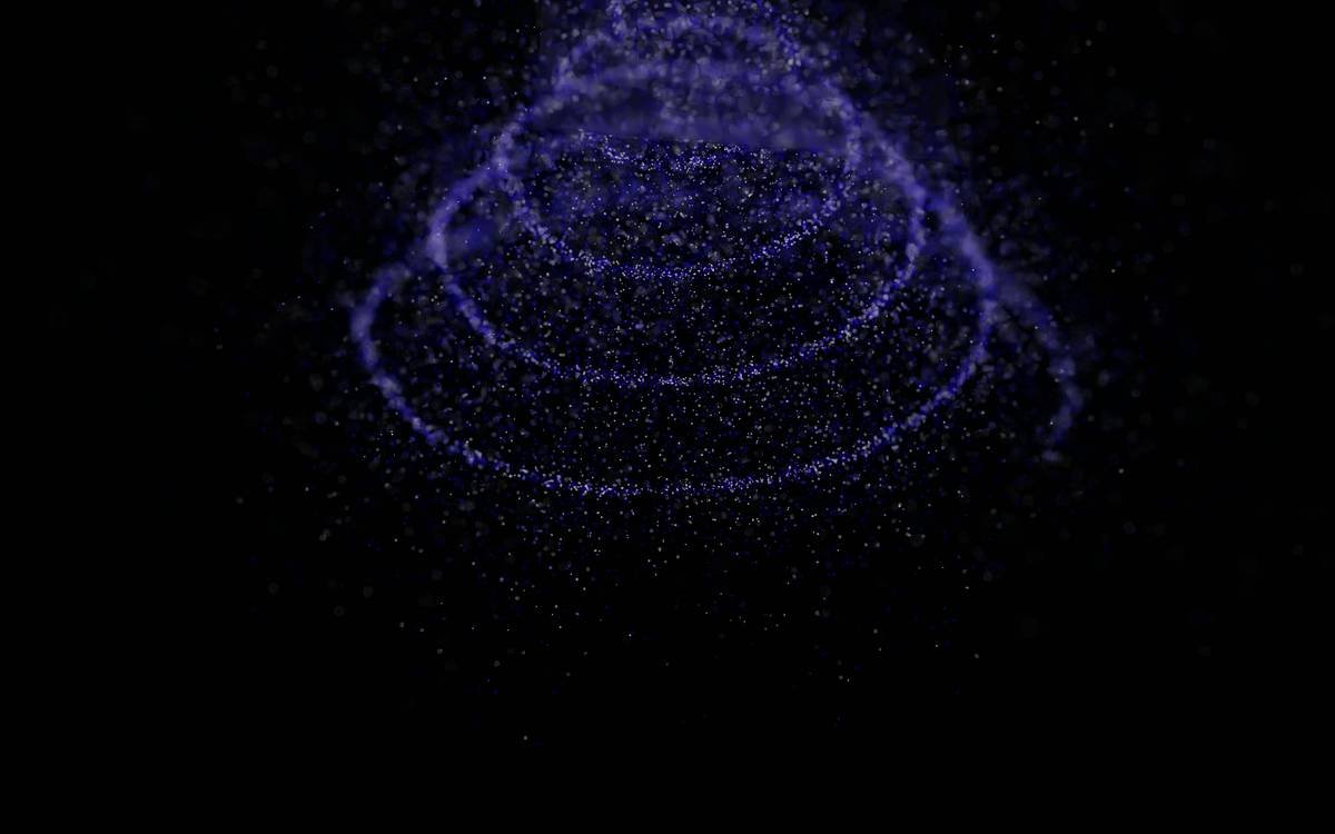 Illustration showing space debris surrounding Earth.